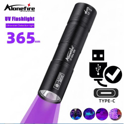 Linterna luz ultravioleta